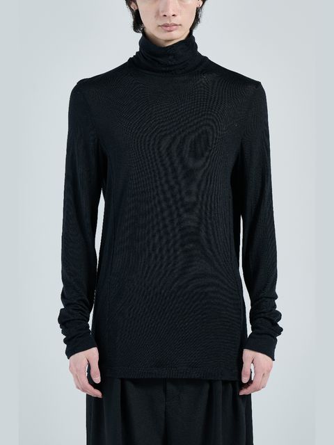 【26AW】 ビルド L/S タートル 長袖 カットソー  / BUILD LS TURTLE / ブラック