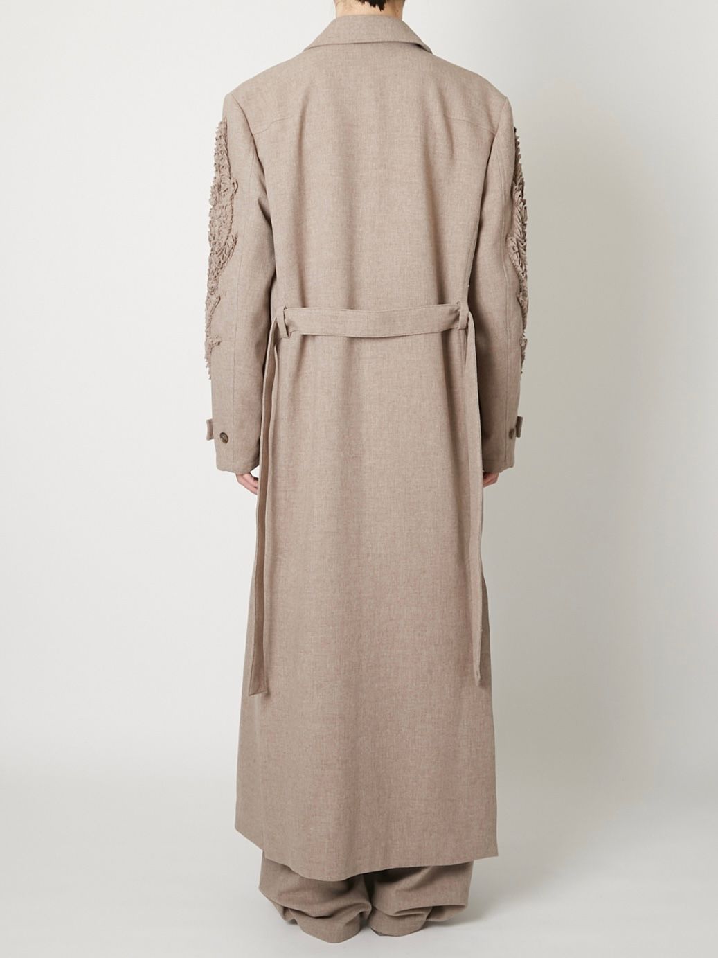 【26AW】ロング ウール コート / LONG WOOL COAT / ベージュ