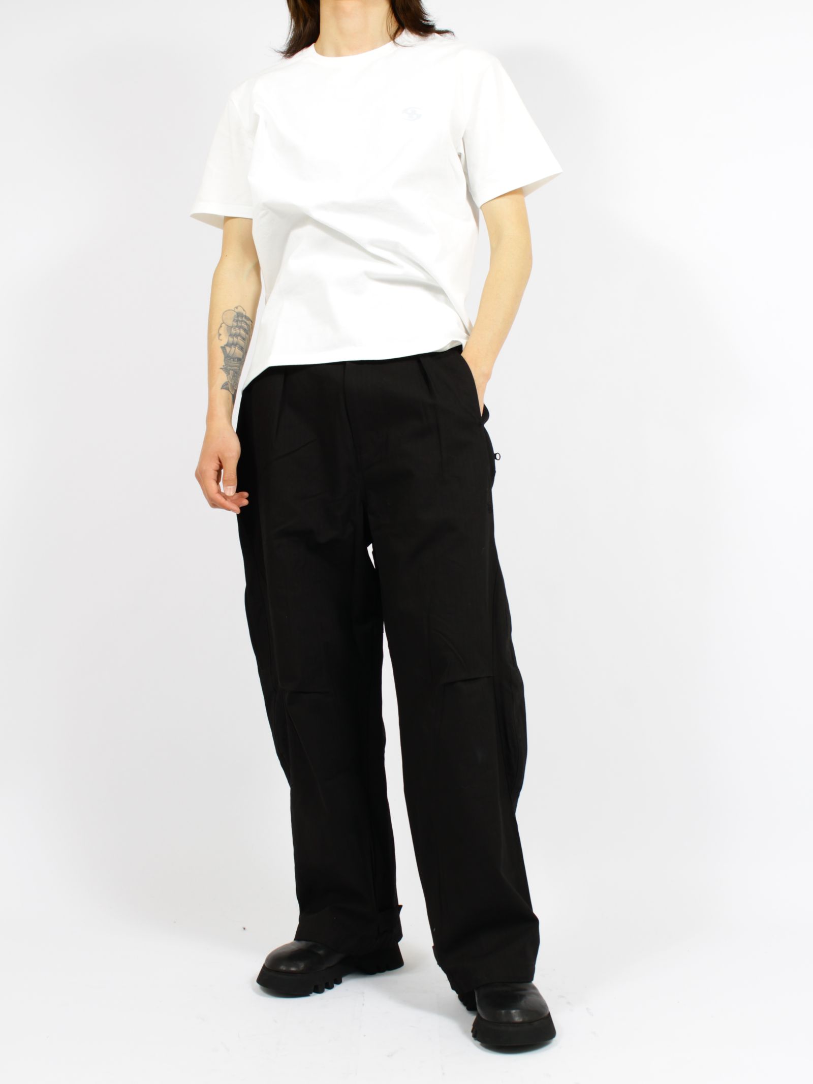 【26SS】バック ポケット パンツ / BACK POCKET PANTS / ブラック