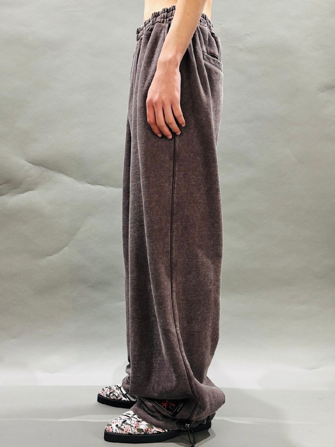【25AW】ベーシック アシッド スウェット パンツ / BASIC ACID SWEAT PANTS / ブラウン