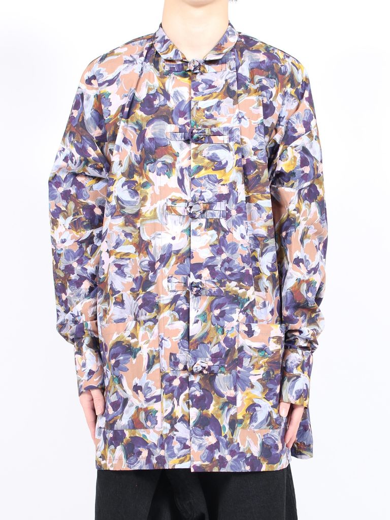 KIDILL - 【24SS】カンフー シャツ / KUNG-FU SHIRT DEVEAUX FLOWER 