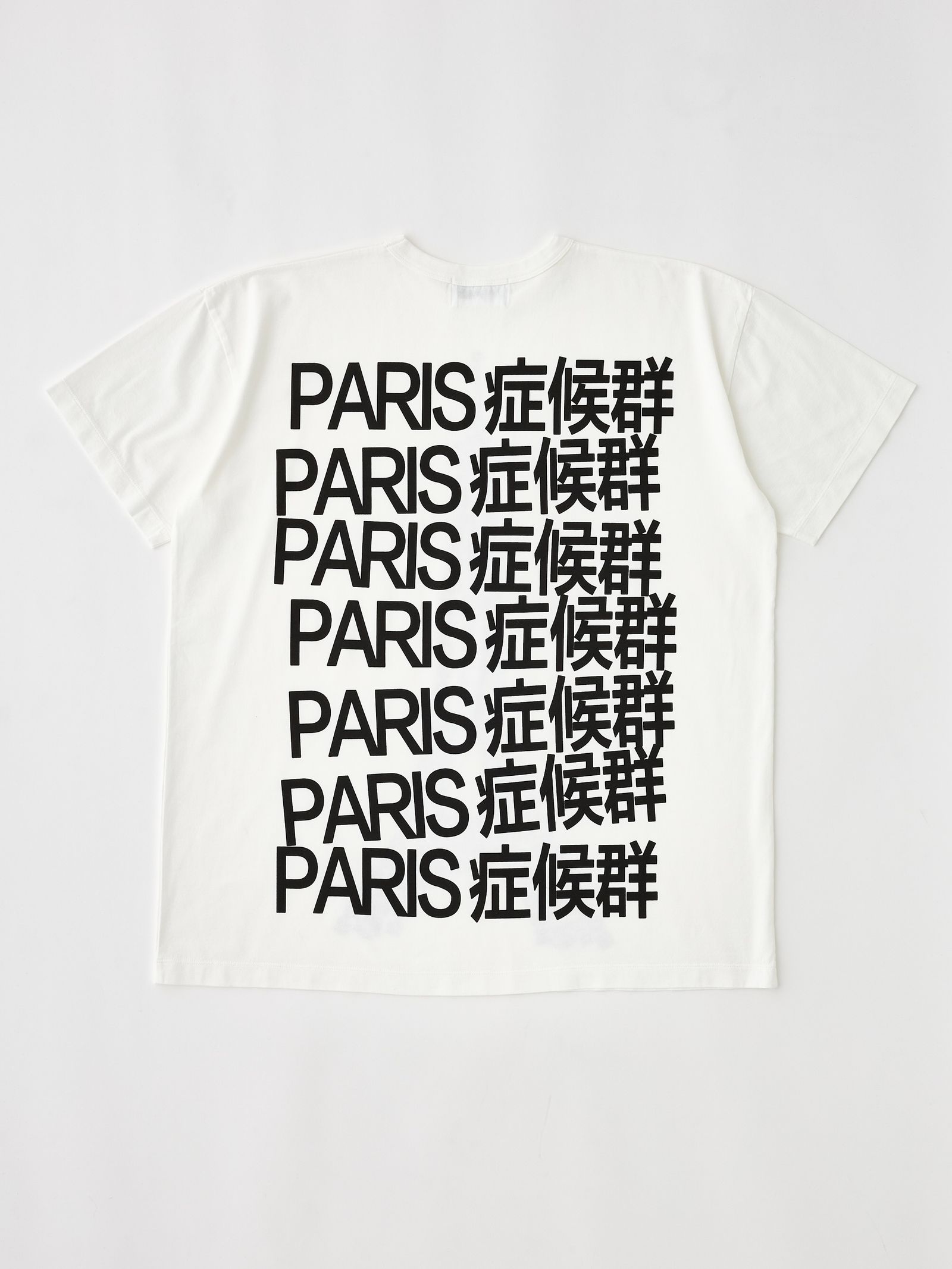 【26SS】パリス シンドローム Tシャツ / VQ PARIS SYNDROME T SHIRT / ホワイト