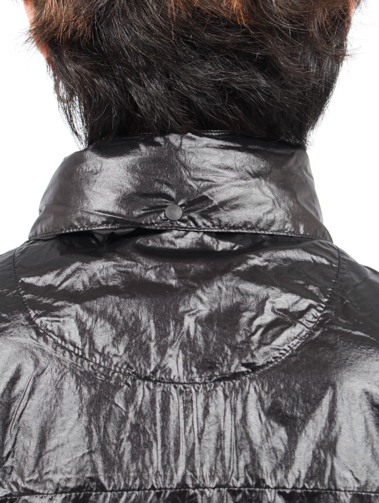 【25AW】シャイニーナイロン ラスター ジャケット / LUSTER JACKET / ブラック