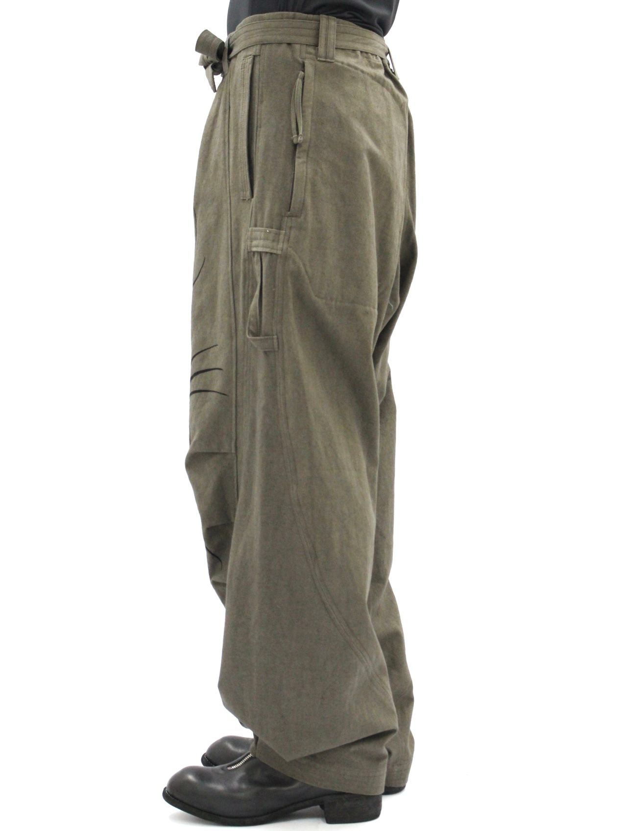 【25AW】ベーシック ユニット パンツ / BASIC UNIT 02 改 (×TOKUINC) / オリーブ
