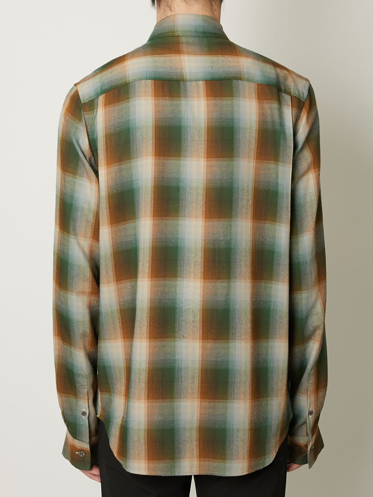 【TAAKK】チェック柄 TAAKK - 【25AW】チェック エンブロイダリー 長袖 シャツ
