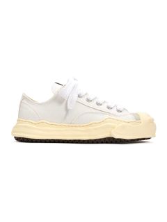 "ハンク" キャンバス ローカット スニーカー / HANK LOW OG VINTAGE COLOR SOLE CANVAS SNEAKER / ホワイト