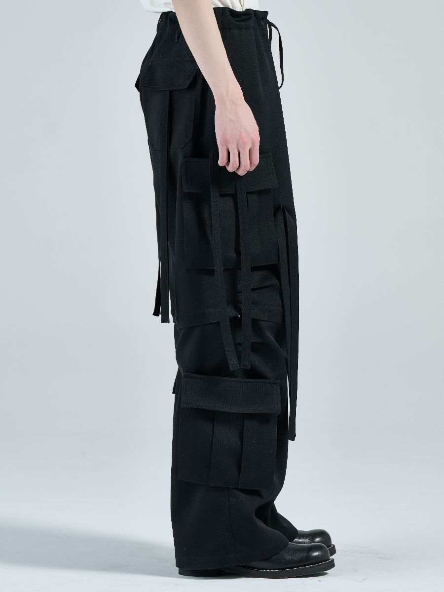 【27SS】 TECHNO PANTS / ブラック