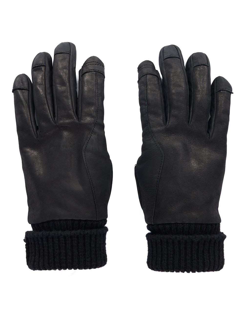 RICK OWENS - 【23FW】ショート グローブ / SHORT RIBCUFF GLOVES