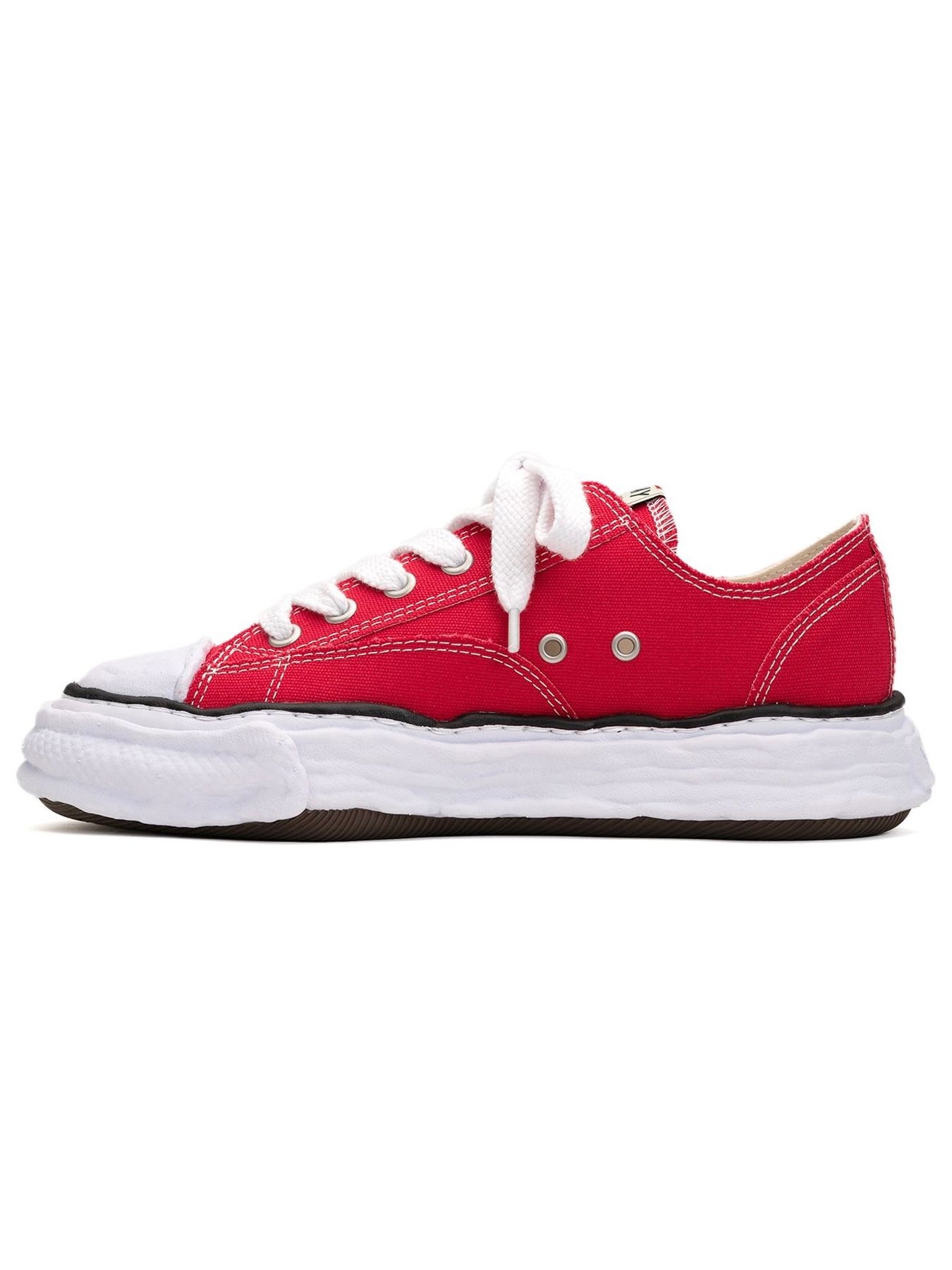 "ピーターソン" キャンバス ローカット スニーカー / PETERSON LOW OG SOLE CANVAS LOWCUT SNEAKER / レッド
