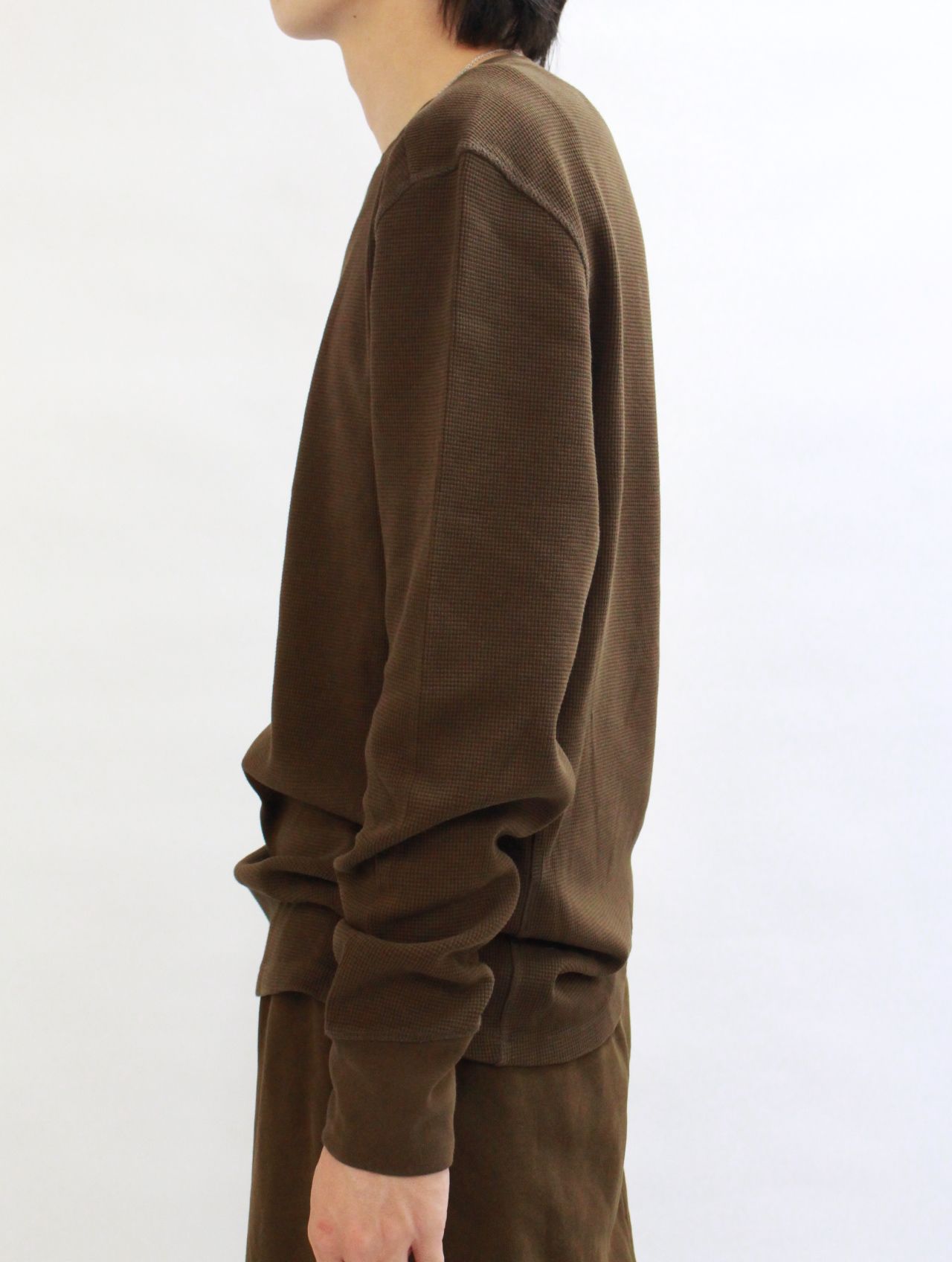 サーマル ロングスリーブ Tシャツ / THERMAL LONG SLEEVE / BRUNETTE (ブラウン)
