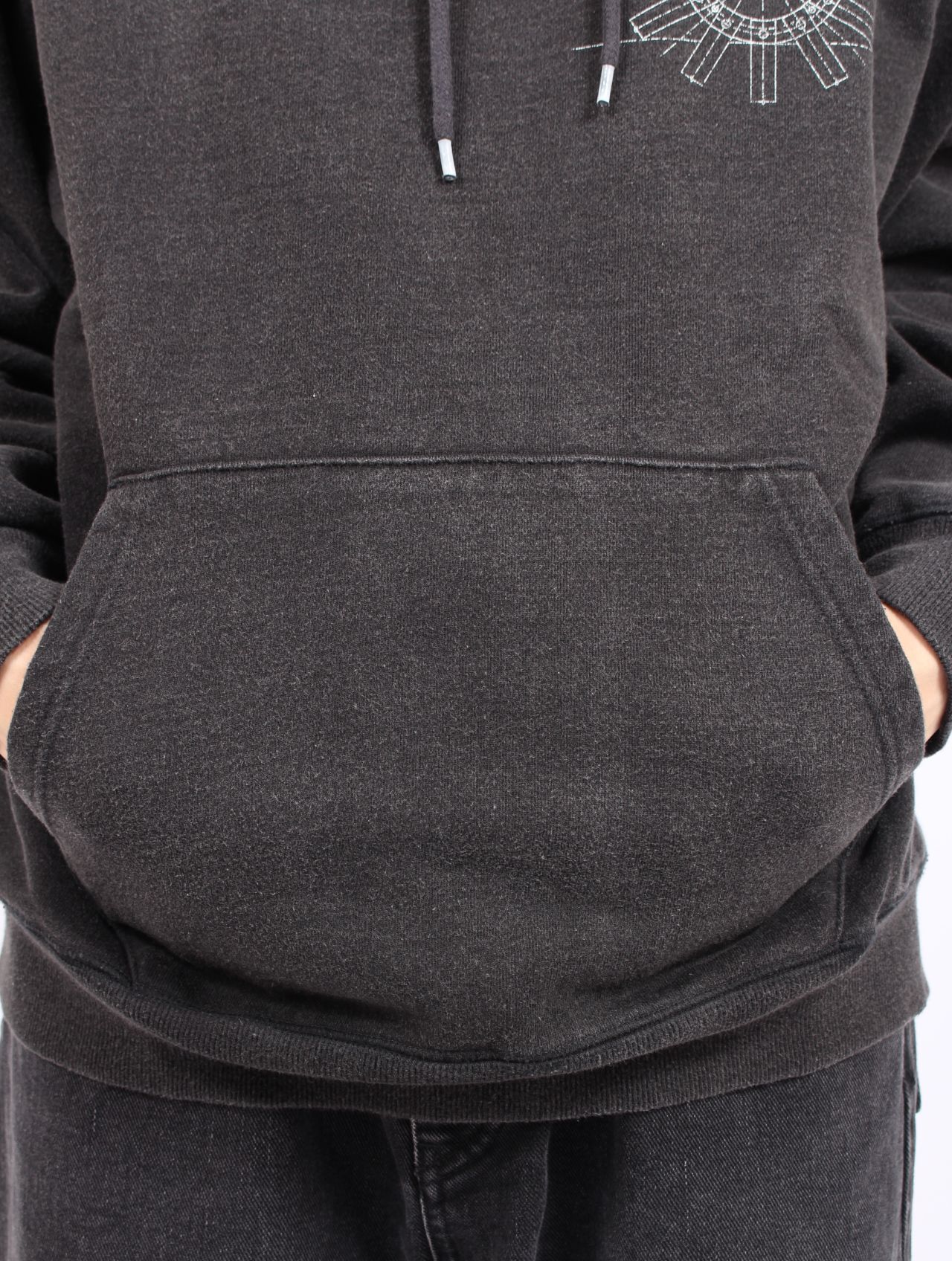 【25AW】グラフィック フーディー パーカー / GRAPHIC HOODIE / ブラック