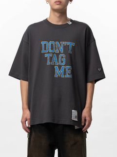 【26SS】ドント タグ ミー プリント Tシャツ / DON'T TAG ME PRINTED TEE / ブラック