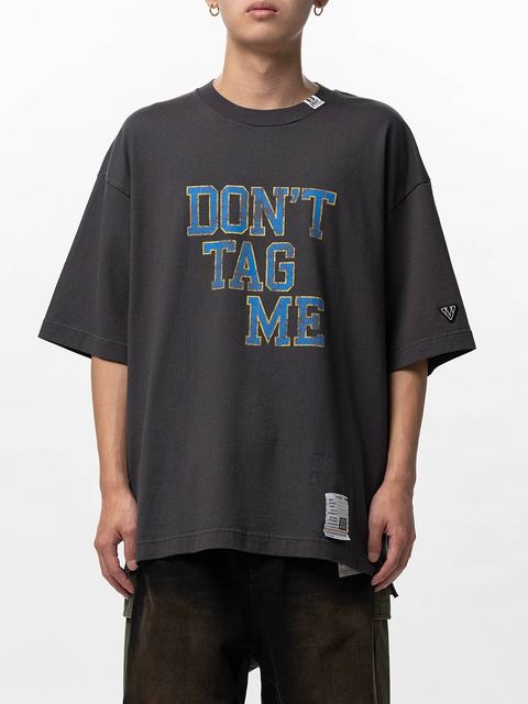 【26SS】ドント タグ ミー プリント Tシャツ / DON'T TAG ME PRINTED TEE / ブラック