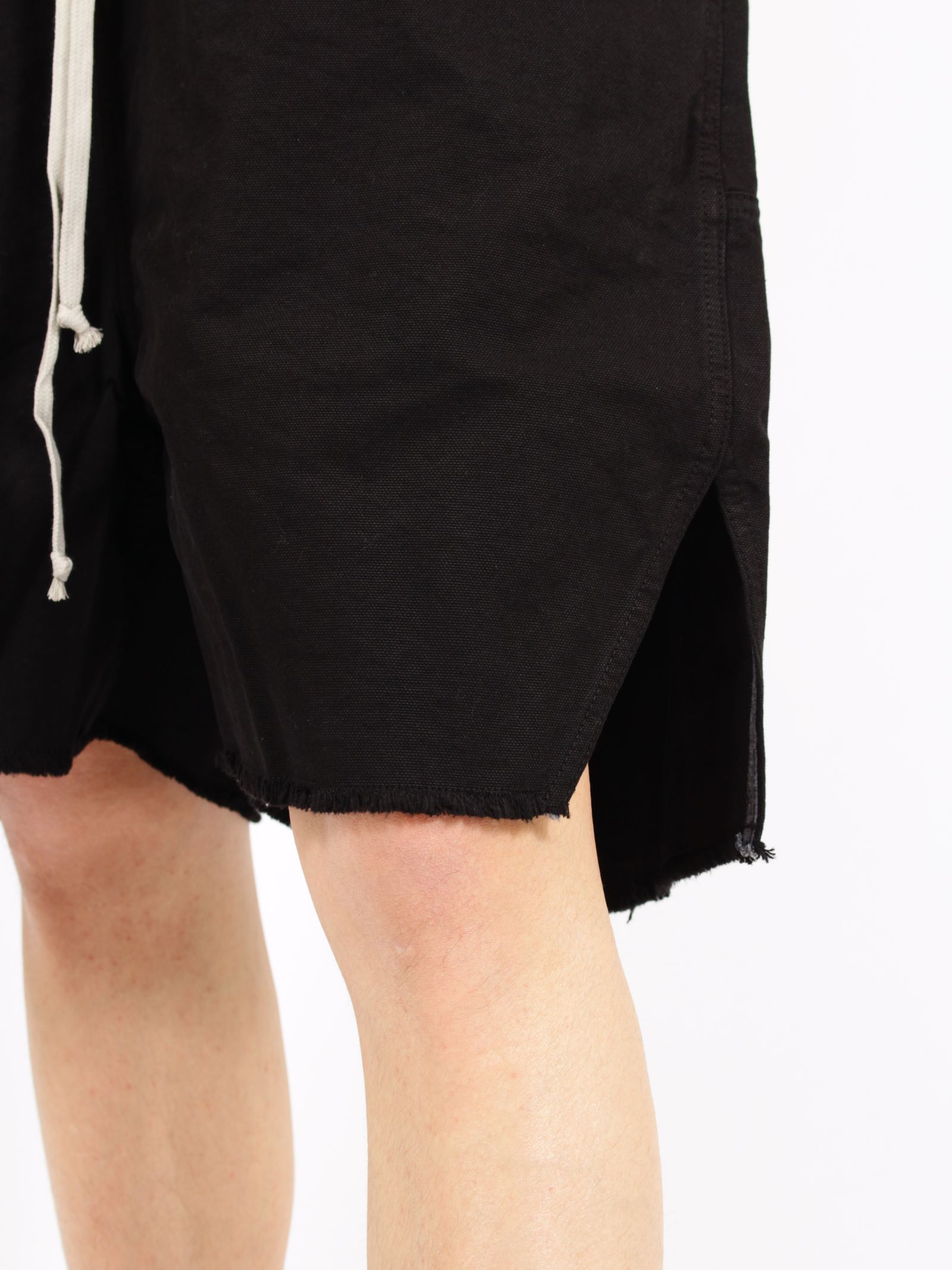 【26SS】ロングボクサー バット ジップ ショーツ / LONG BOXERS BUTT ZIP / ブラック