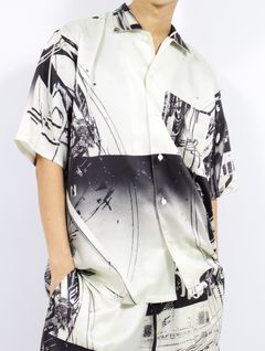 【25SS】ヒロキ ツクダ グラフィックシャツ / Hiroki Tsukuda GRAPHIC SHIRT / ベージュ 【赤西仁着用】
