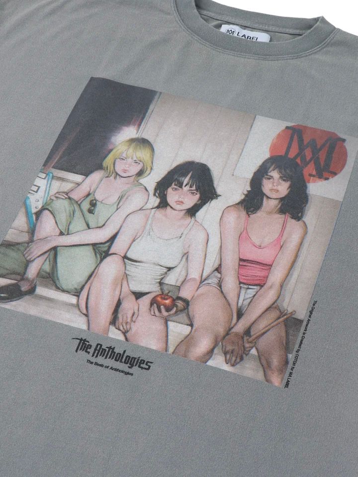 古塔つみ 描き下ろし オーバーサイズ Tシャツ / COTOH LAST ALBAM T-SHIRT / グレー