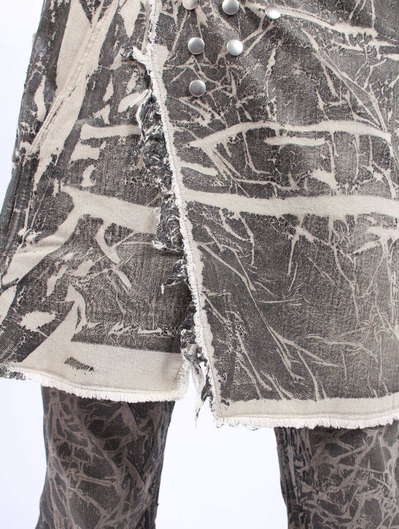 【25AW】スナップ デニム スカート / SISYSNAP SKIRT / ブラック