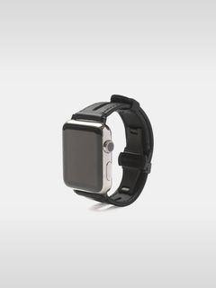レザー ハイブリッド バンド Dバックル for Apple Watch / Apple Watch BAND D BUCKLE / ブラック