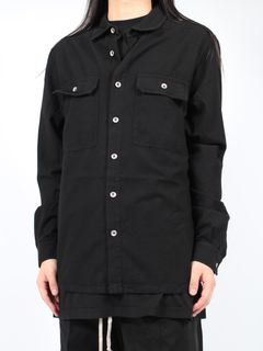 【24AW】アウターシャツ / OUTER SHIRT / ブラック