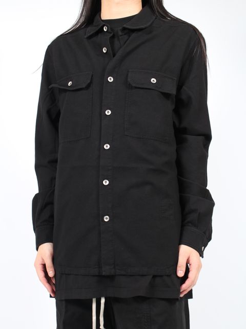 【24AW】アウターシャツ / OUTER SHIRT / ブラック