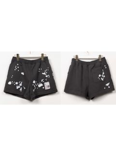 【26AW】シルエット キッズ ステッカー ショート パンツ / SILHOUETTE KIDS STICKER SHORT PANTS / ブラック
