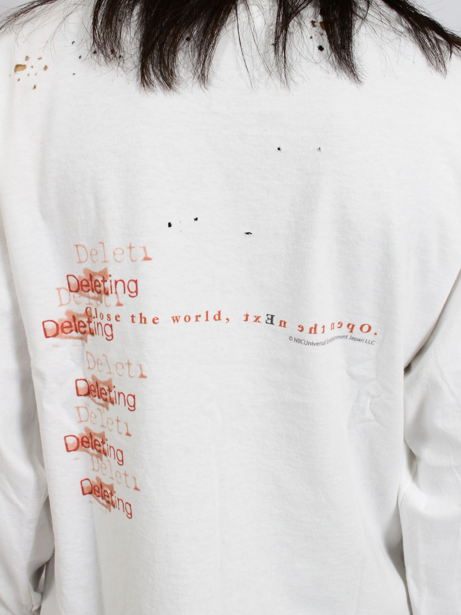 【26AW】セブ VS レイン PT-07 ロングスリーブ Tシャツ 長袖カットソー  / SEV VS LAIN PT-07 L/SL TEE / ホワイト