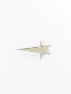 【26SS】ペンタグラム ラペル ピン / PENTAGRAM LAPEL PIN / シルバー