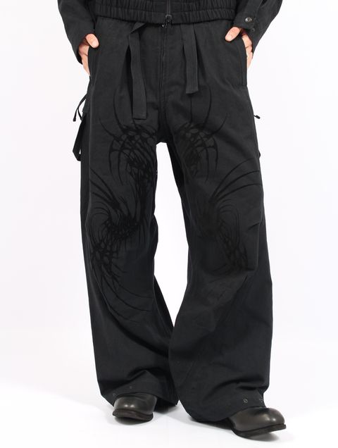 【25AW】ベーシック ユニット パンツ / BASIC UNIT 02 改 (×TOKUINC) / ブラック