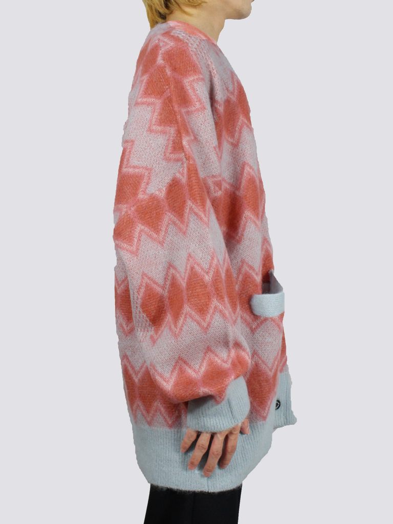DAIRIKU - 【23AW】モヘア ボーダー カーディガン / MOHAIR BORDER 