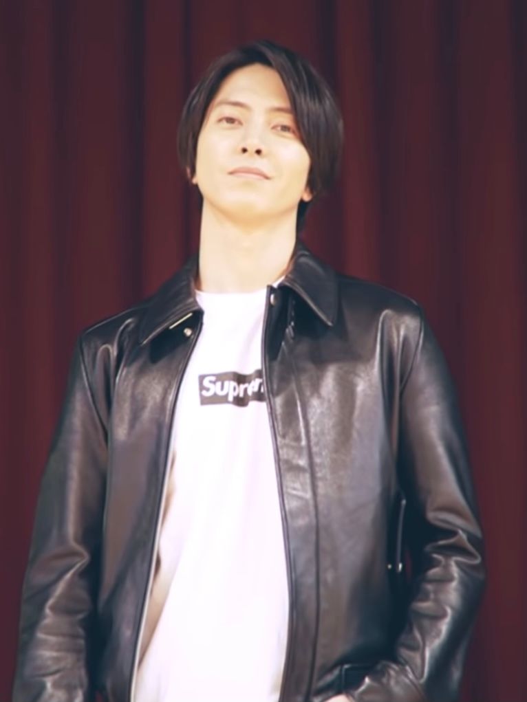 【山下智久さん着用】レザーブルゾンのご紹介‼︎
