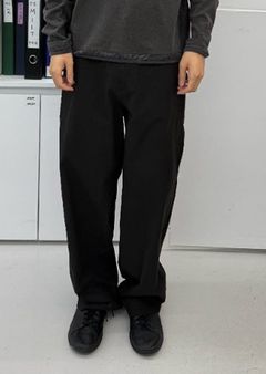 【26AW】ベーシックユニットパンツ /  SAN SAN X JIAN YE BASIC UNIT PANTS / ブラック