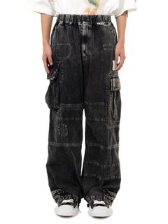 【25SS】リペア カーゴ トラウザー / REPAIR CARGO TROUSER / ブラック