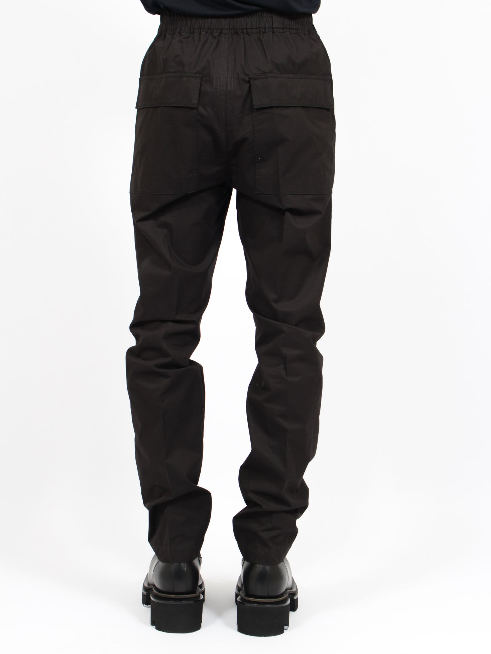 【26SS】ドローストリング スリム ロング サルエルパンツ / DRAWSTRING SLIM LONG / ブラック