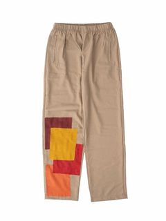 バンダナパッチ イージーパンツ / BANDANA PATCH EASY PANTS / ベージュ