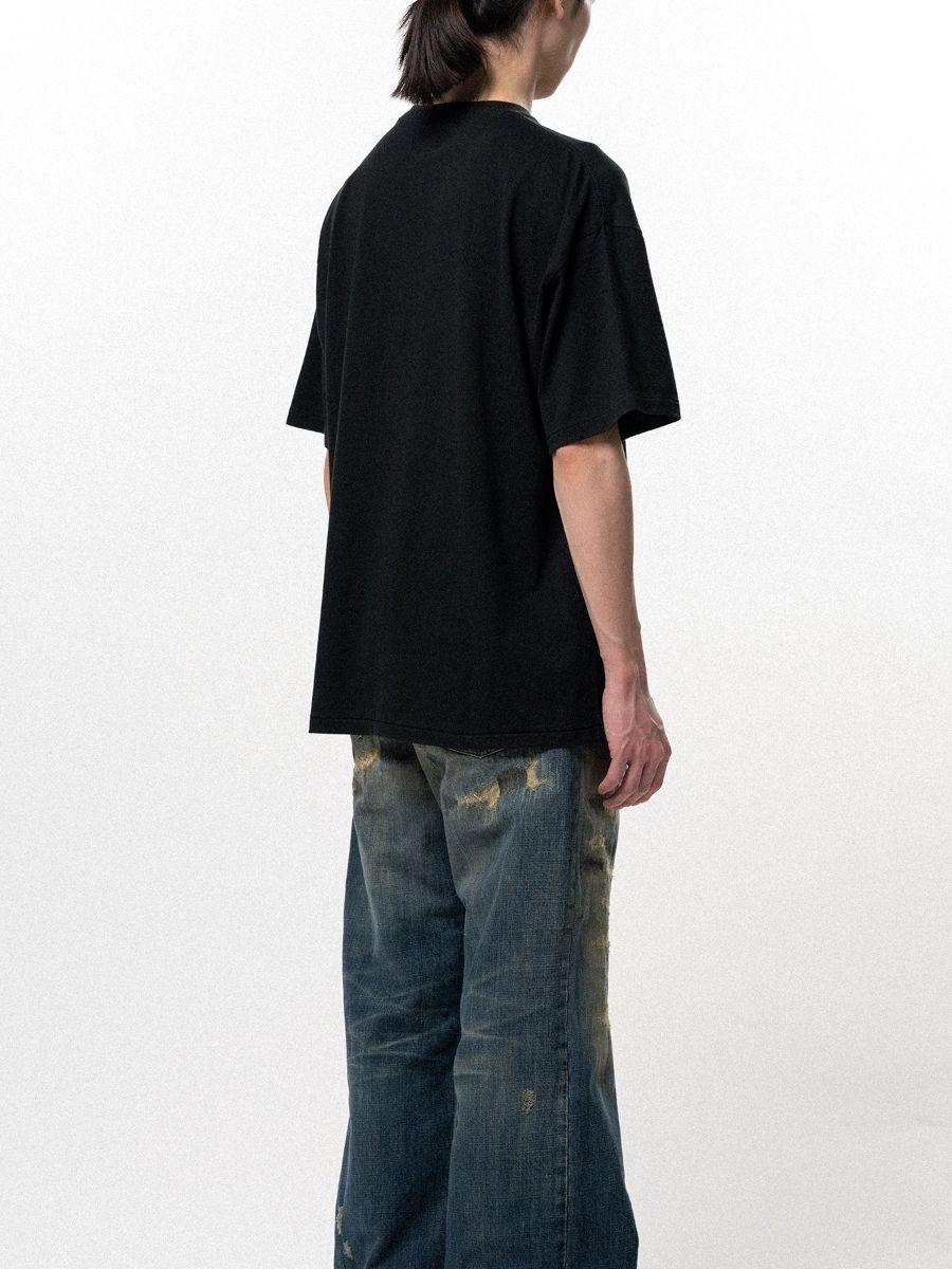 【26SS】”ラヴィング” Tシャツ 半袖 カットソー / ”LOVING" TEE T/C / ブラック