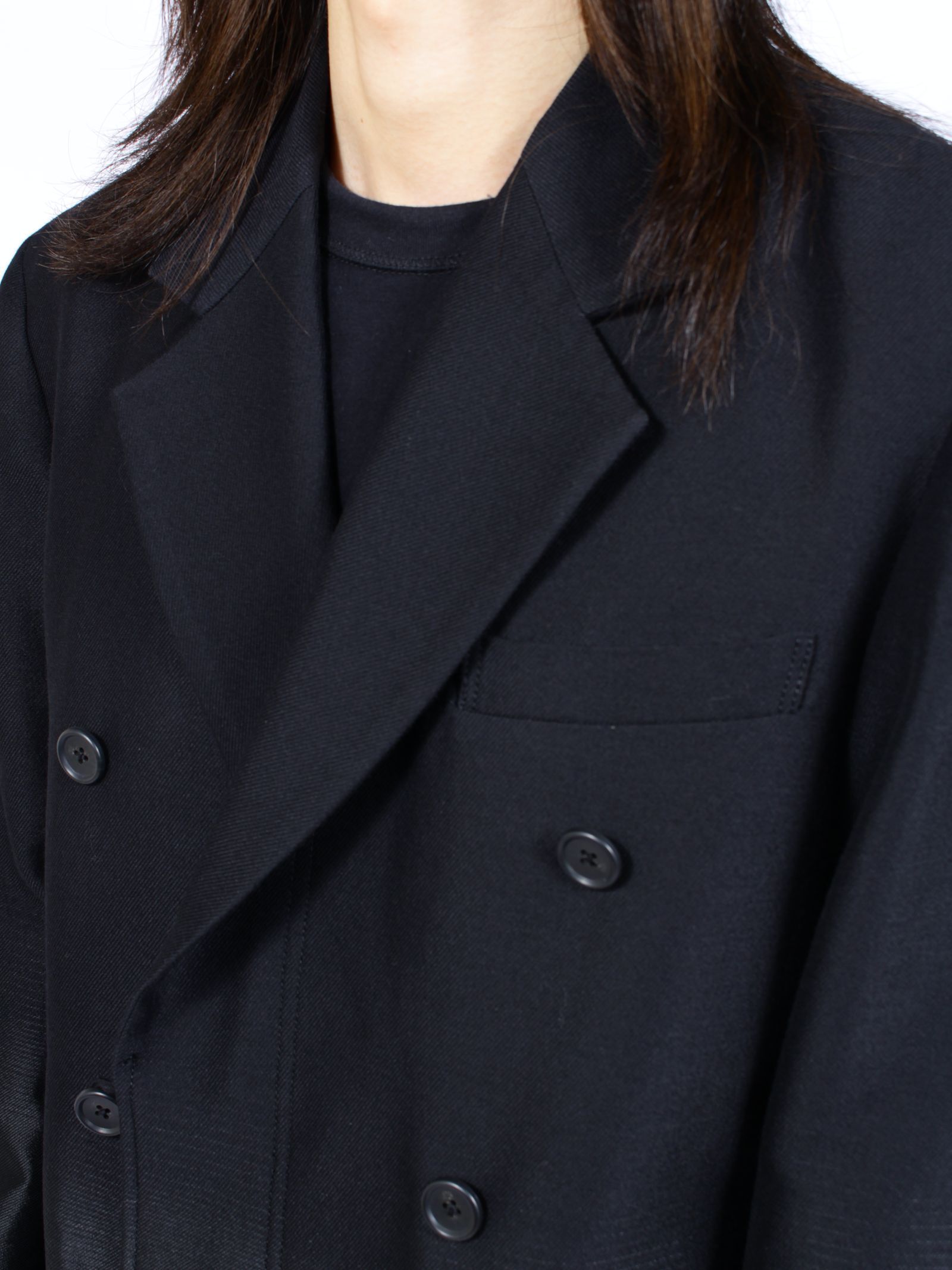 【26AW】テーラード エヌ スリービー ジャケット / TAILORED N-3B JACKET / ブラック