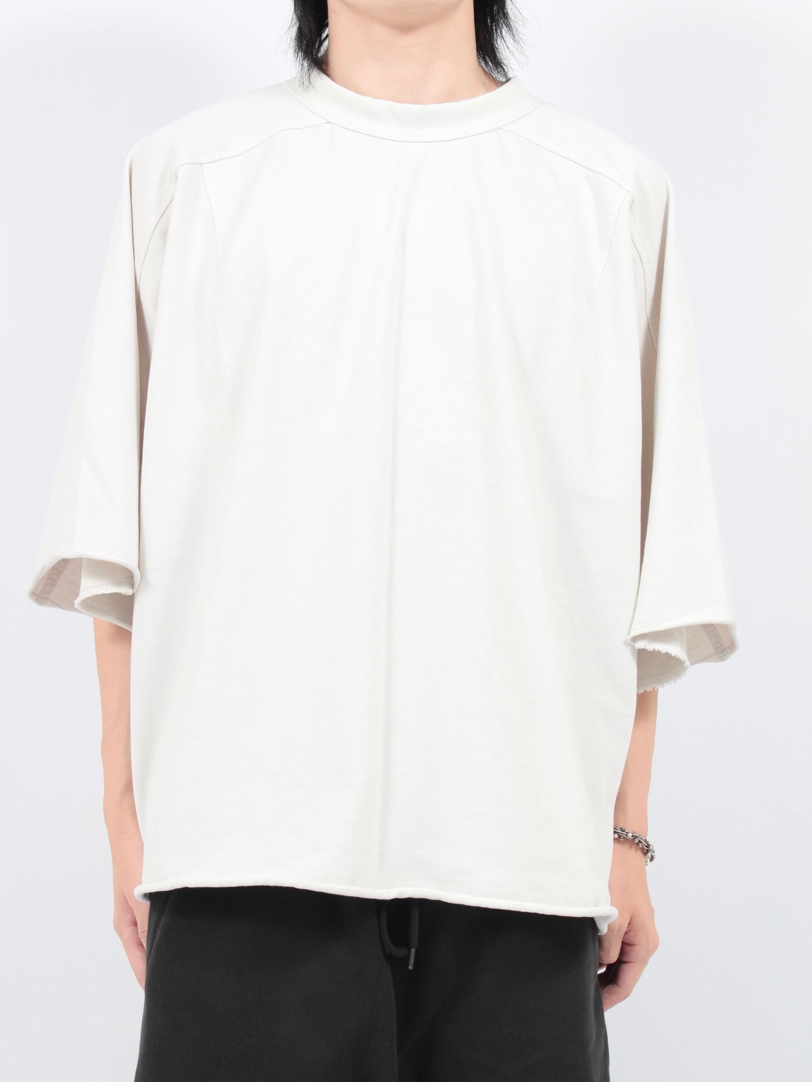 ヘビー ダーツ Tシャツ 半袖 カットソー / HEAVY DART TEE / RICE(ホワイト)