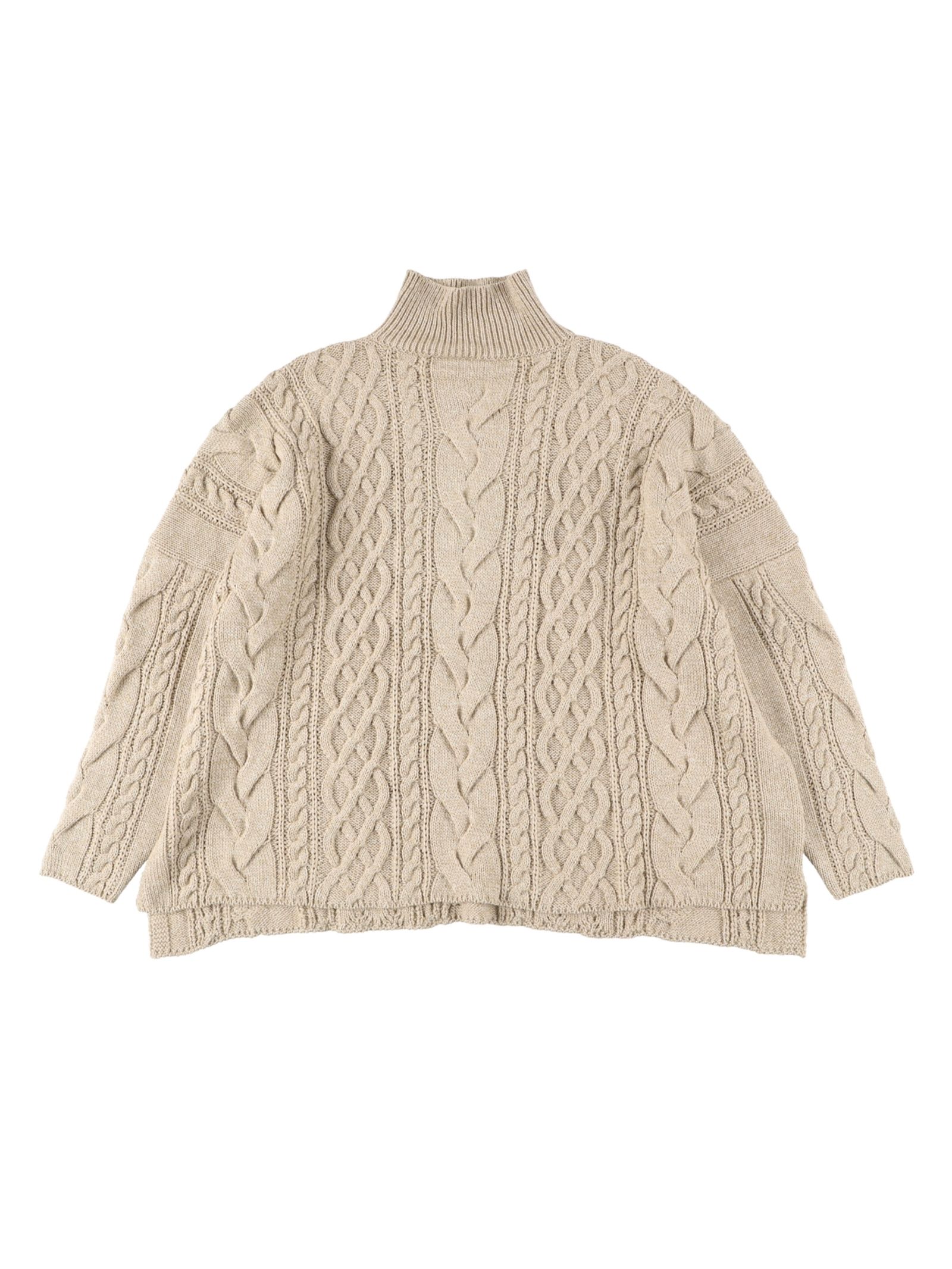 22AW ensou. High Neck Knitwear エンソウL - ニット/セーター