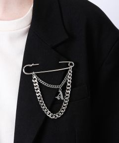 チェーン ブローチ / CHAIN BROOCH PIN / シルバー