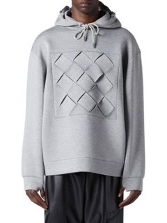 ウィービング ボックスボンデッド フーディ / WEAVING BOX BONDED REG.HOODIE / グレー