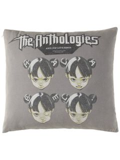 古塔つみ 描き下ろし クッションカバー / COTOH 4th ALBUM CUSHION COVER / グレー