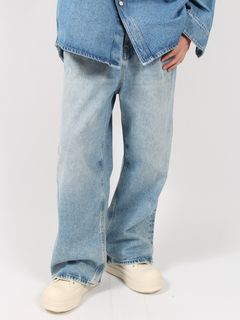 HED MAYNER - 【24SS】ワイドフィット ウォッシュ デニムパンツ / BLUE 