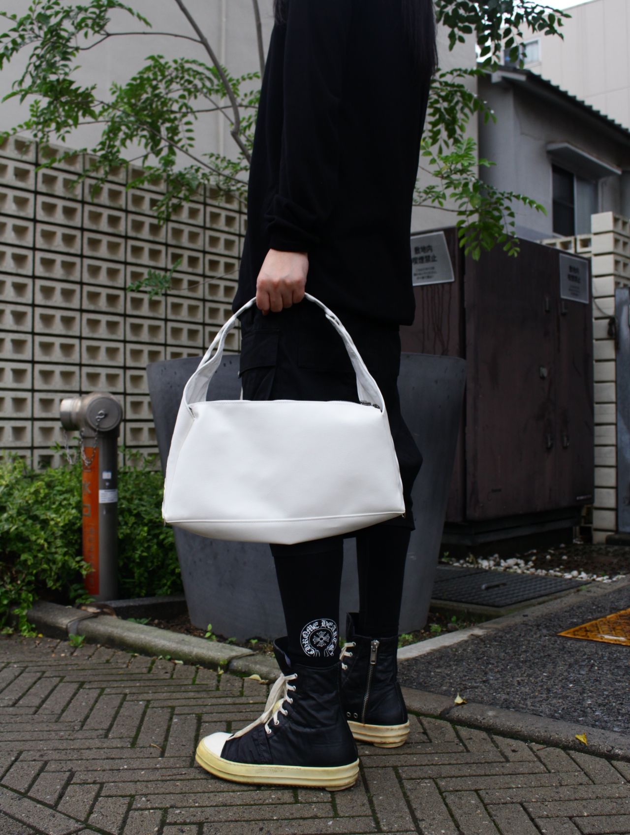 【25AW】3way ワンショルダー ハンド コネクト バッグ 鞄 コネクト バッグ / CONNECT BAG / ホワイト