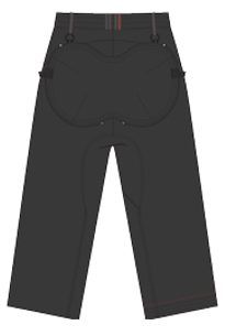 【26AW】ベーシックユニットパンツ /  SAN SAN X JIAN YE BASIC UNIT PANTS / チャコール