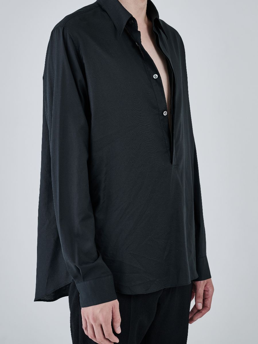 【27SS】 FR PULLOVER SHIRT / ブラック