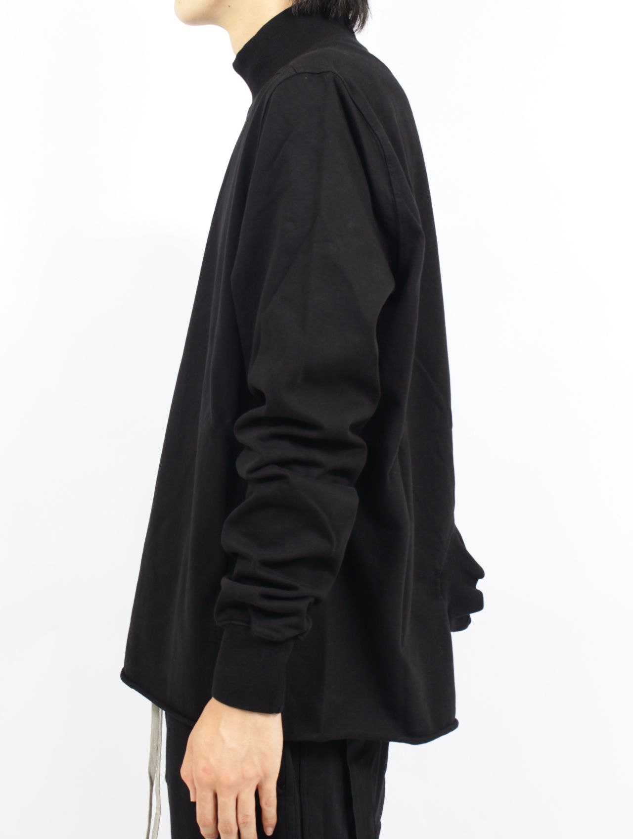 【25AW】ヘッドオン ダブルネック スウェット プルオーバー 長袖 カットソー / HEADON DBL SWEATER / ブラック