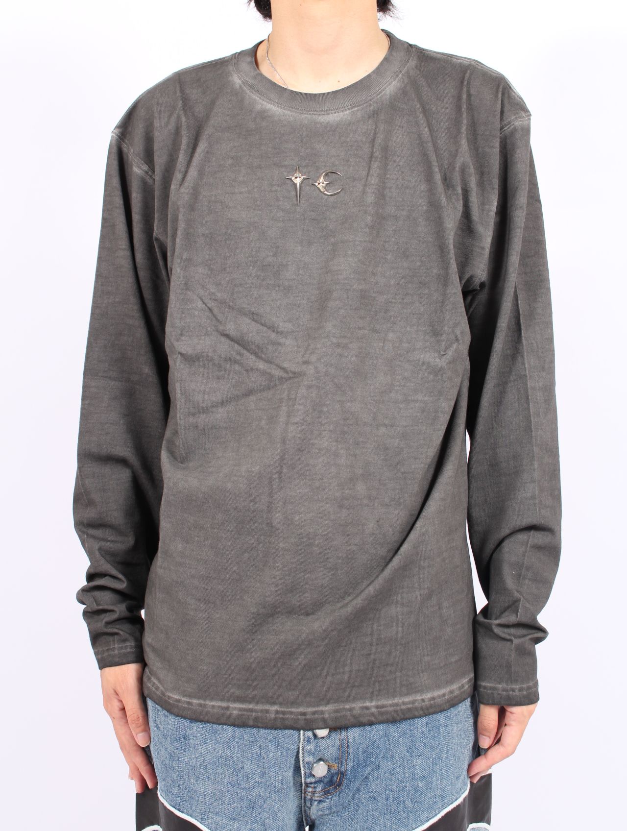 【25AW】TC ベーシック ロングスリーブ Tシャツ / TC BASIC LONG-SLEEVE / チャコール