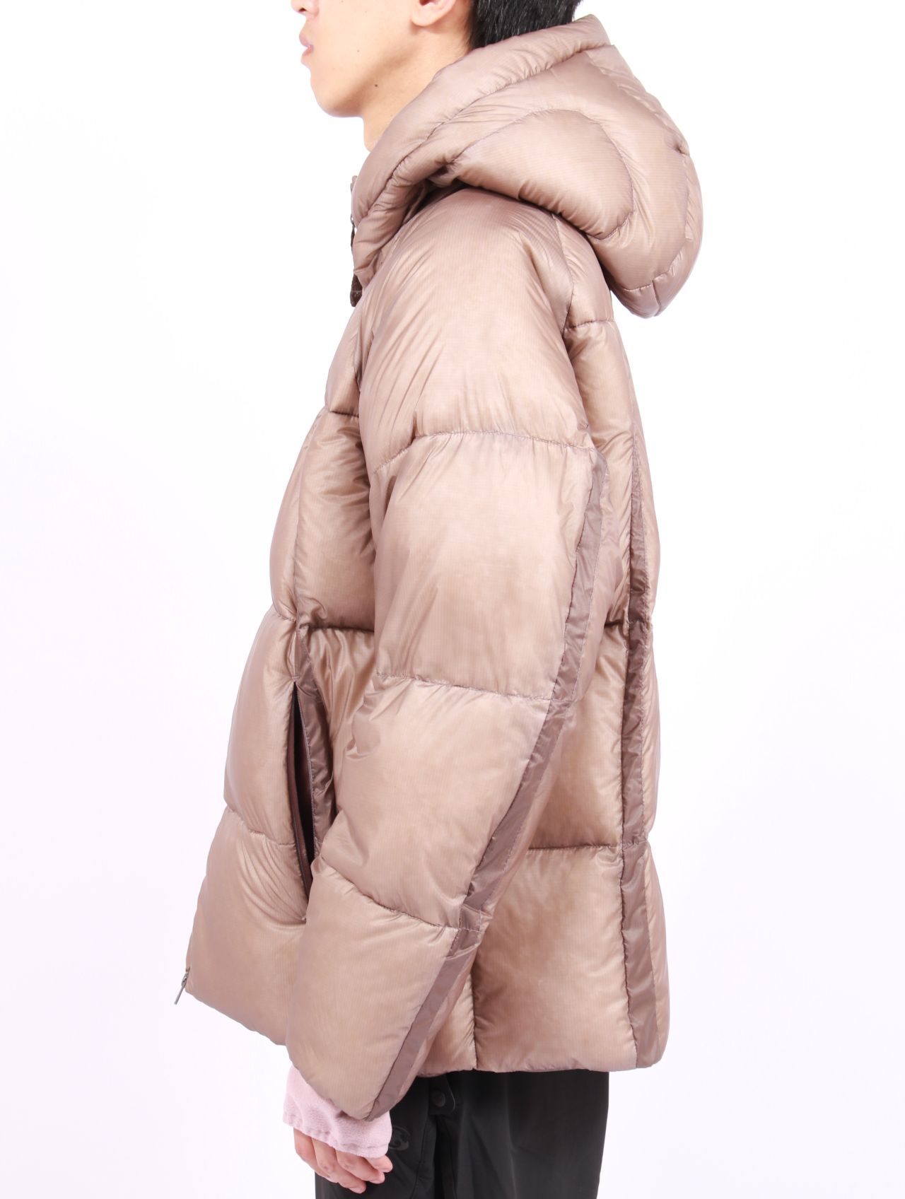 【25AW】シェード パファー ジャケット ダウン / SHADE PUFFER JACKET / アッシュピンク
