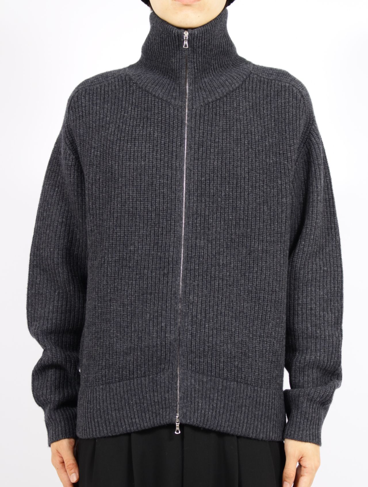 ANOTHER OFFICE - 【25AW】ドライビング ニット ブルゾン / DRIVING