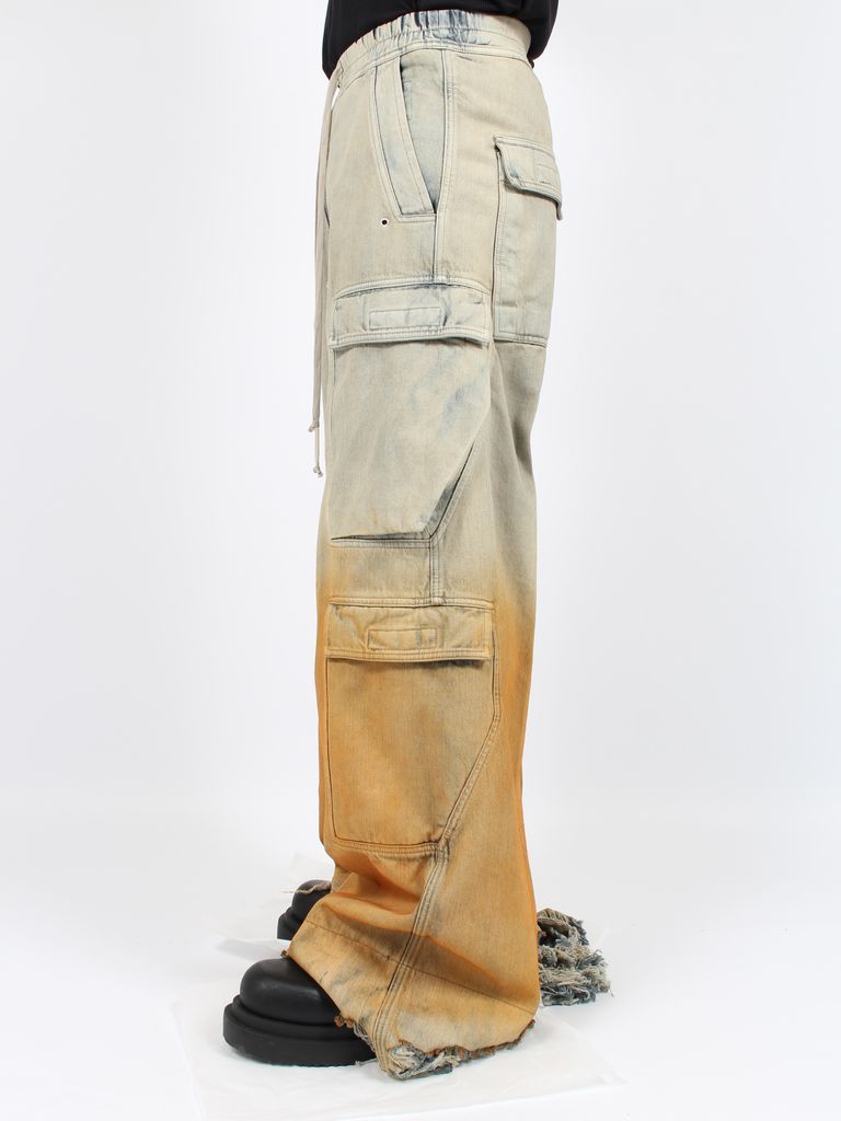 RICK OWENS DRKSHDW - 【24SS】デニム ダブルカーゴ ジャンボ 